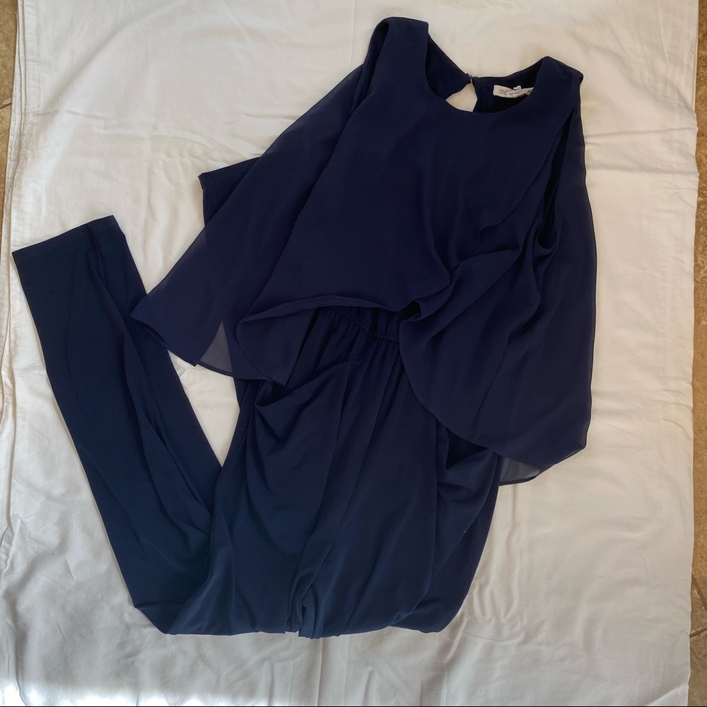 Navy BCBG Jumpsuit